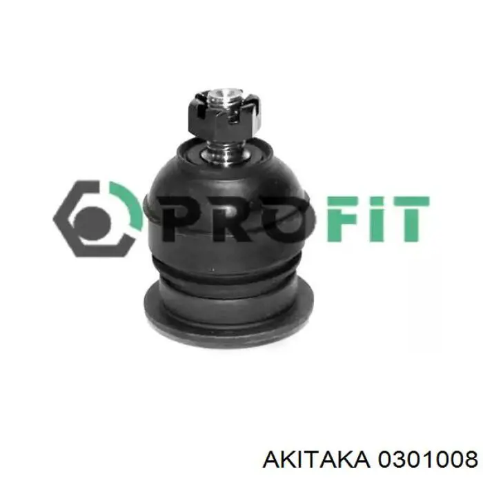 Купити 0301008 Akitaka Сайлентблок переднього верхнього важеля