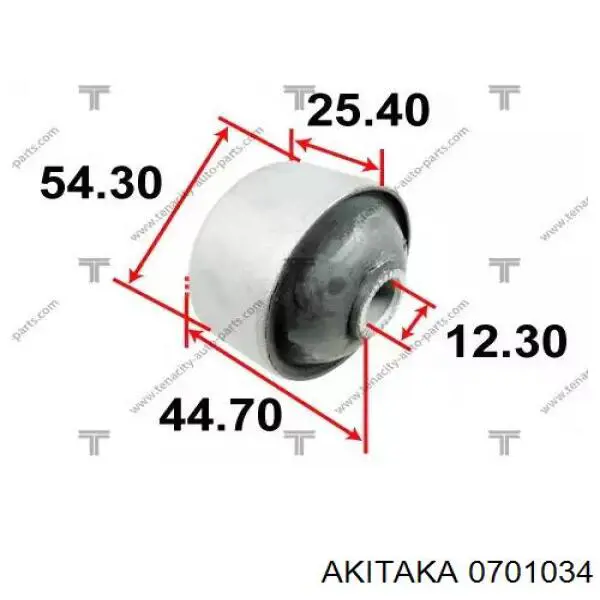 Сайлентблок переднього важеля SZBS028 Kautek