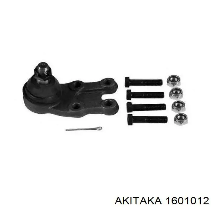 Сайлентблок заднього верхнього важеля 1601012 Akitaka