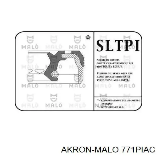 Сальник задньої маточини ORK40102283 GP