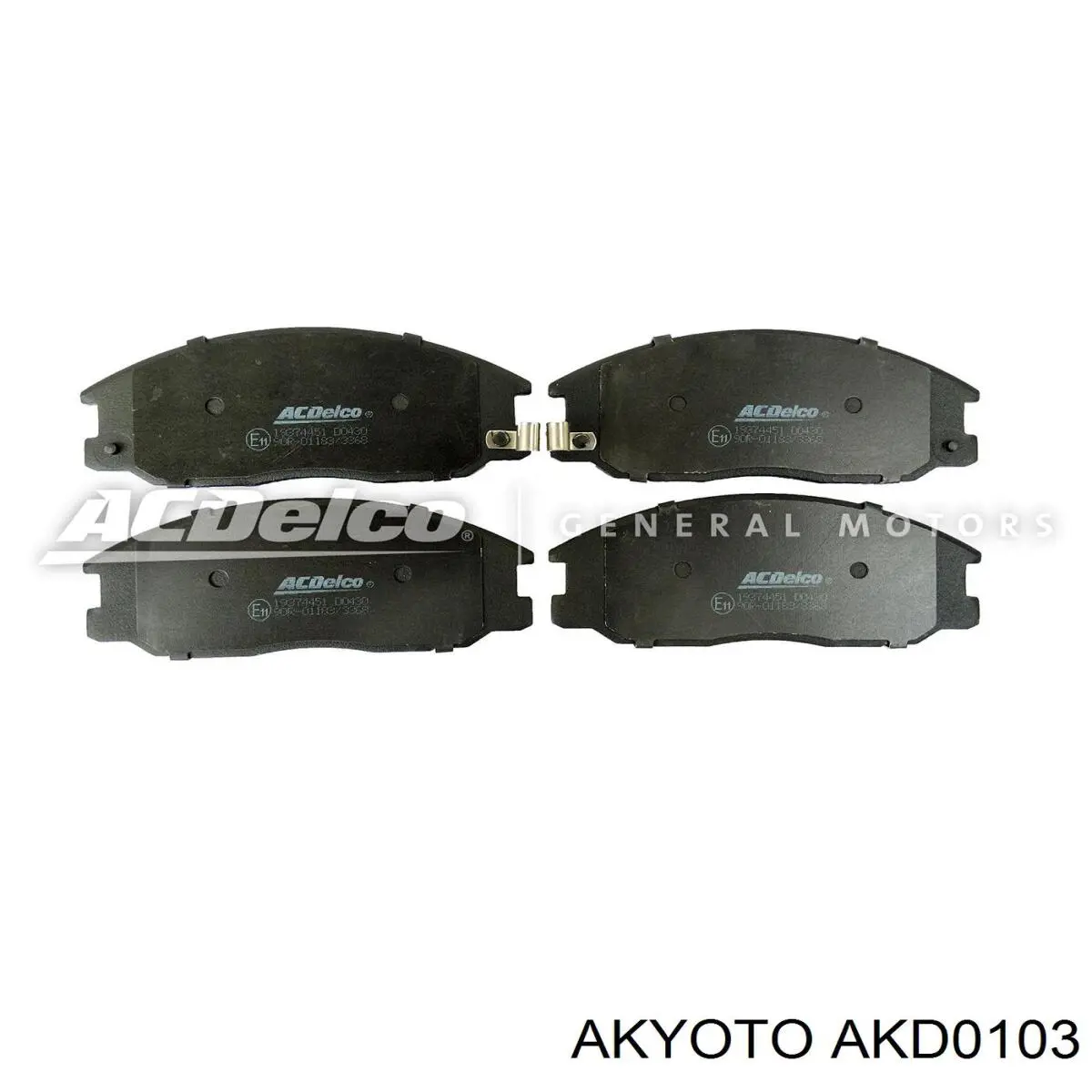 AKD0103 Akyoto Передні гальмівні колодки