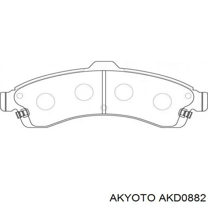 Тормозні колодки ABS 37626