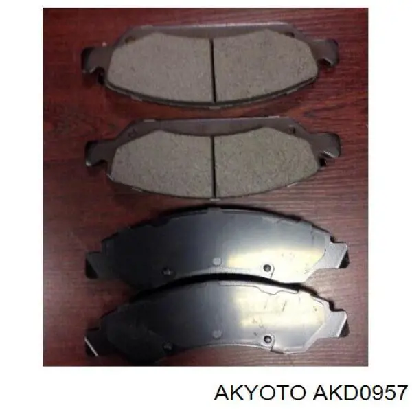 Передні тормозні колодки 19157524 Opel