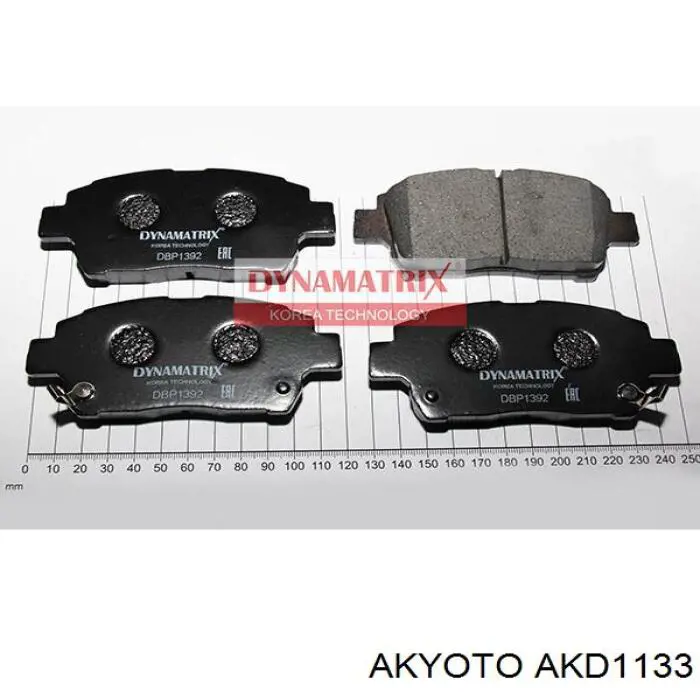 Купити AKD1133 Akyoto Колодки гальмівні передні, дискові