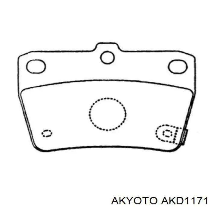 Купити SP2022 Hi-q Задні колодки