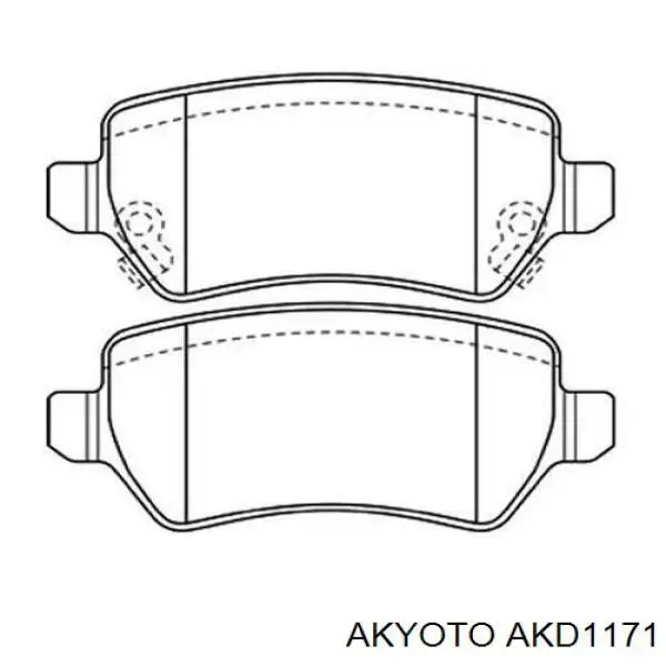 Задні гальмівні колодки Hi-q SP2022 ціна, від 17.37 USD