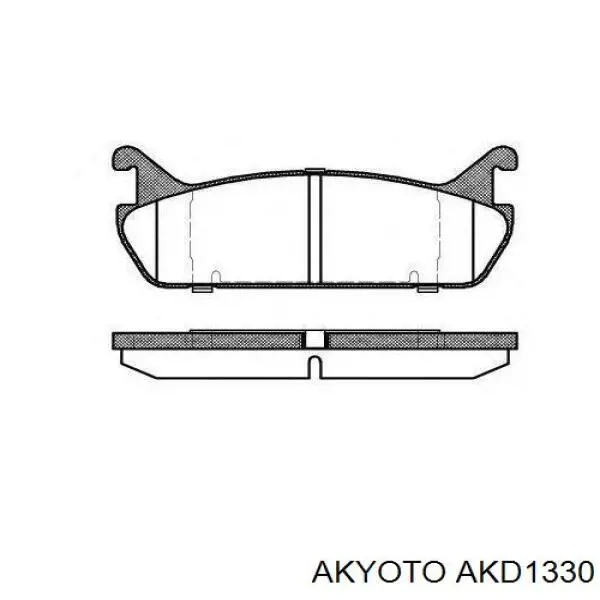 Задні гальмівні колодки C26001 Kashiyama