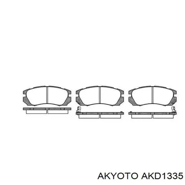 Тормозні колодки VALEO 302798