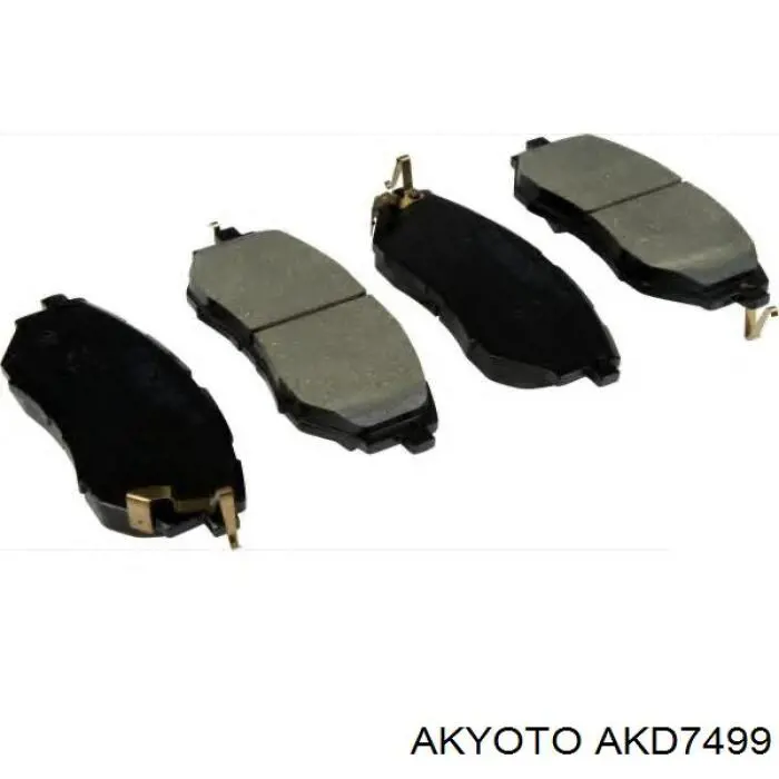 AKD7499 Akyoto Передні гальмівні колодки