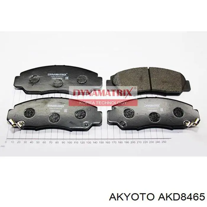 AKD8465 Akyoto колодки гальмівні передні, дискові