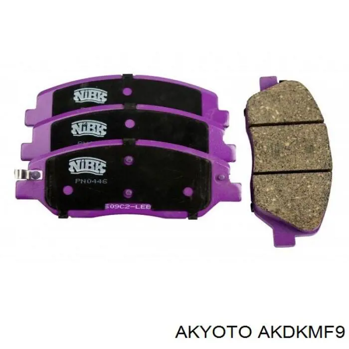 Передні тормозні колодки AKDKMF9 Akyoto