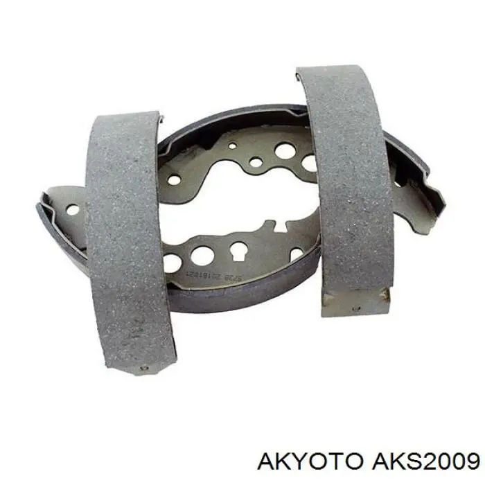 AKS2009 Akyoto Колодки гальмівні задні, барабанні