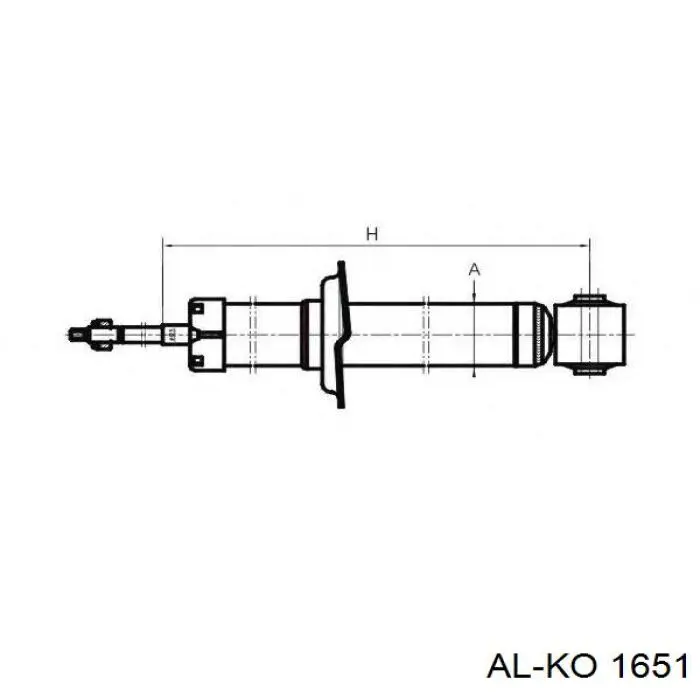 1651 Al-ko Амортизатори задні