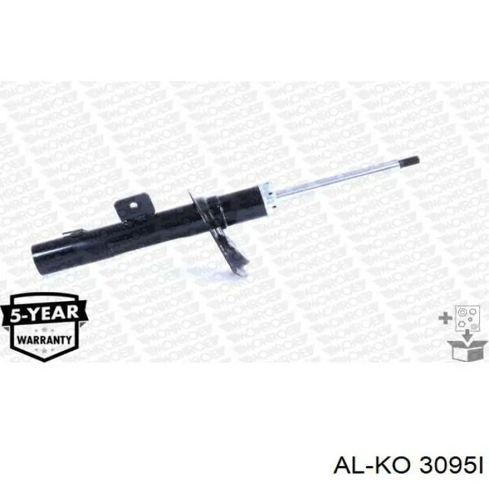 Амортизатор передньої підвіски, лівий Al-ko 3095I ціна, від 56.35 USD