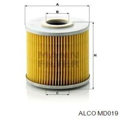 Фільтр масляний MD019 Alco