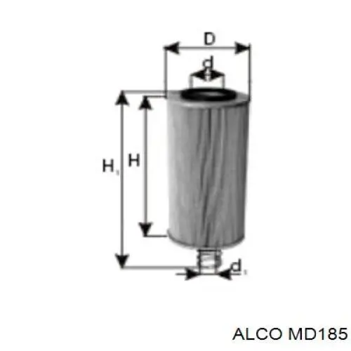 Масляний фільтр двигуна Alco MD185 ціна, від 13.29 USD