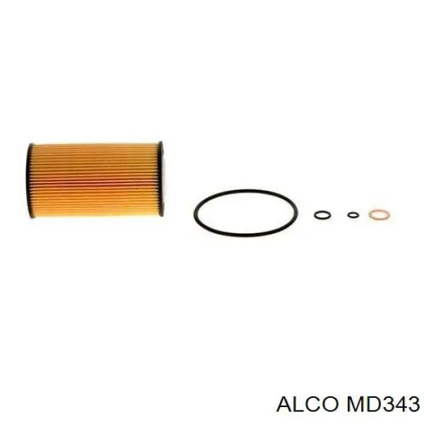 Фільтр масляний Alco MD343