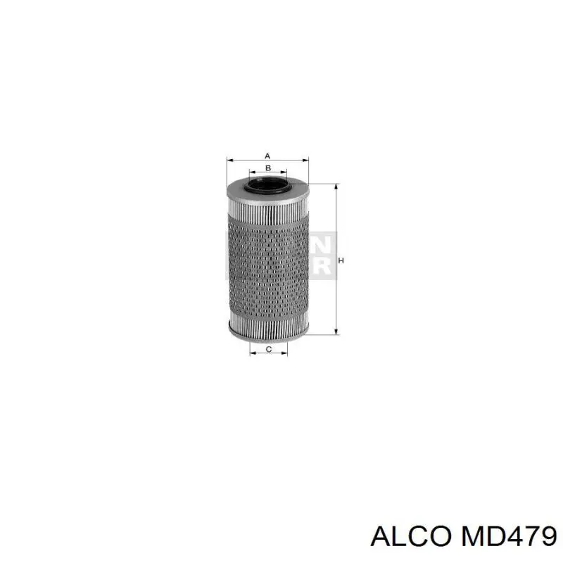 MD479 Alco Фільтр масла