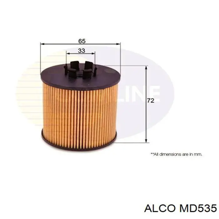 Масляний фільтр двигуна Alco MD535 ціна, від 6.05 USD