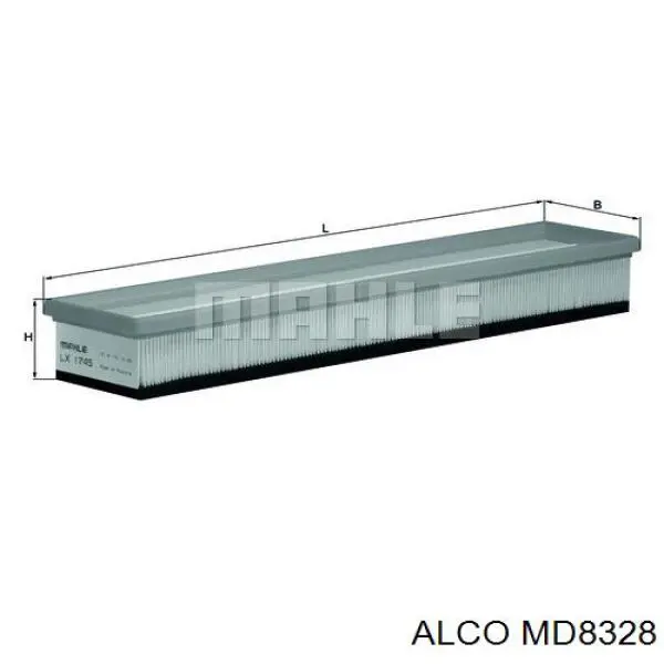 MD8328 Alco фільтр повітряний