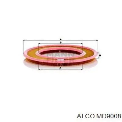 A0020949904 Mercedes Повітряний фільтр двигуна