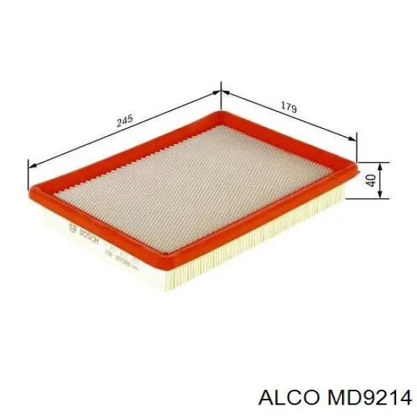 MD9214 Alco фільтр повітряний