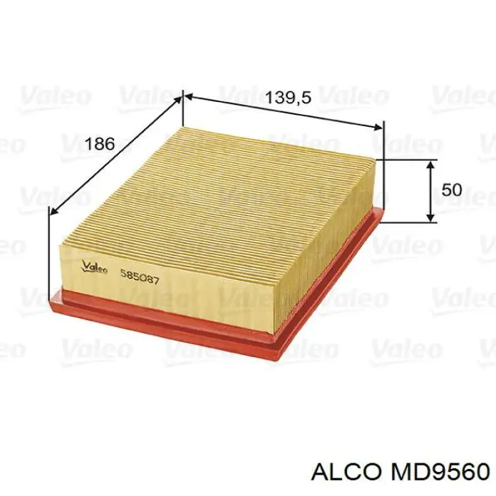 MD9560 Alco фільтр повітряний