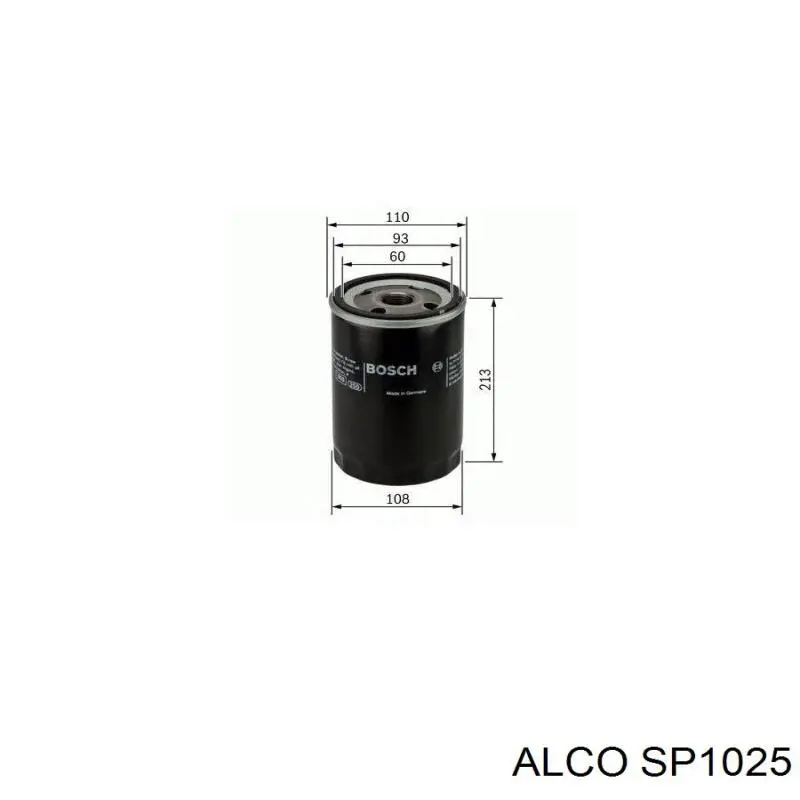 Масляний фільтр двигуна Alco SP1025 ціна, від 18.61 USD