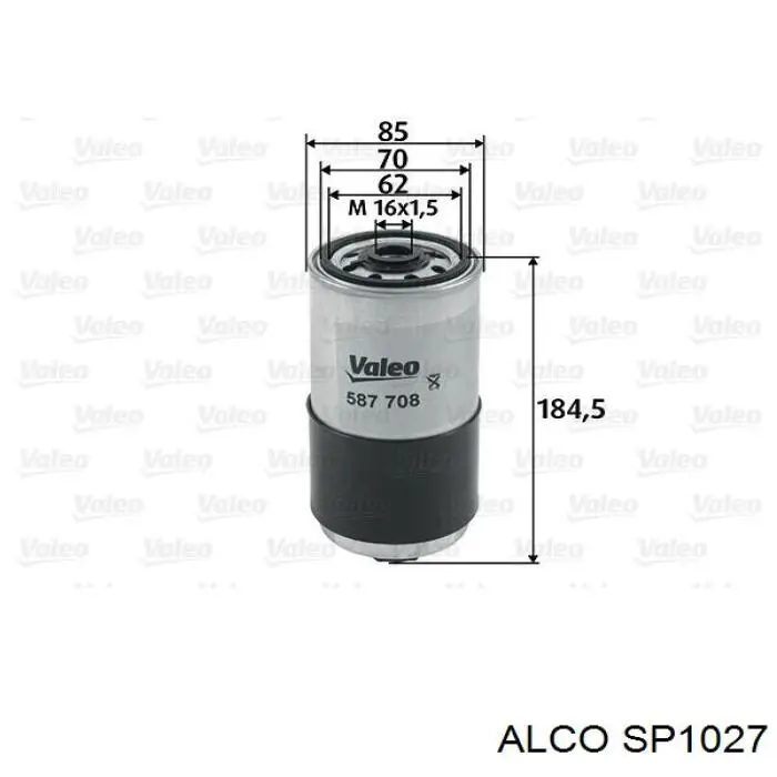 SP1027 Alco фільтр паливний