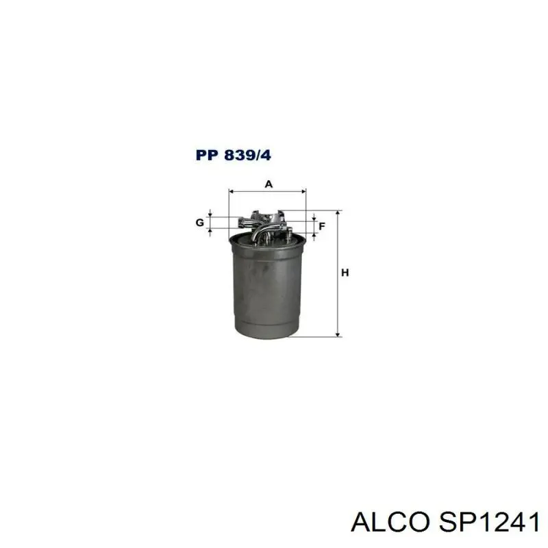 Фільтр тонкого очищення палива Alco SP1241 ціна, від 9.51 USD