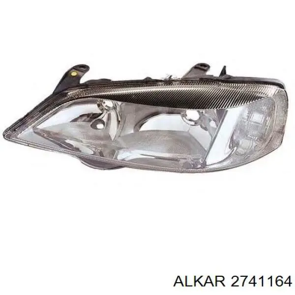 Фара ліва 7701049636 Renault (RVI)