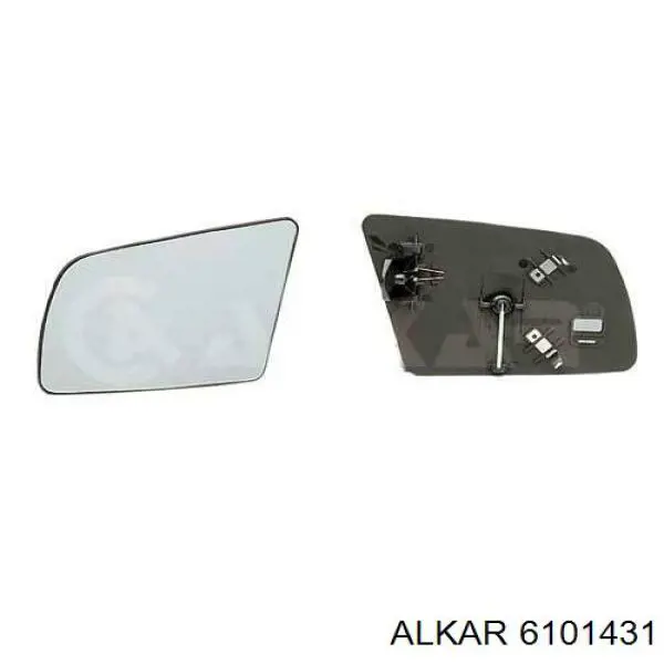 6101431 Alkar Дзеркало заднього виду, ліве