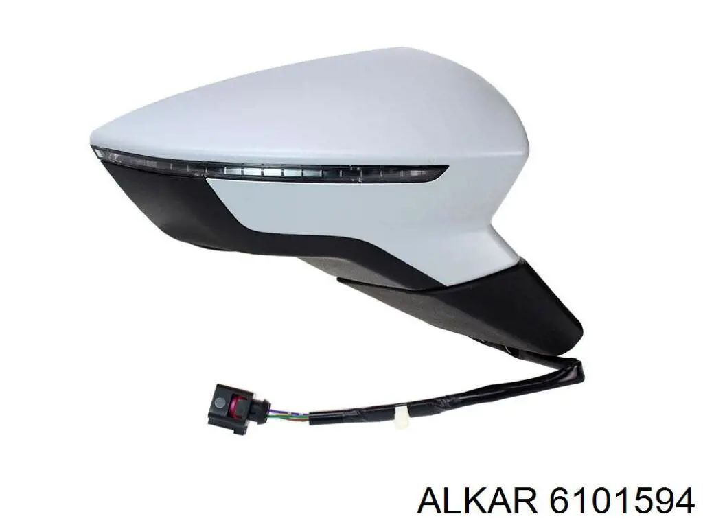 6101594 Alkar Дзеркало заднього виду, ліве