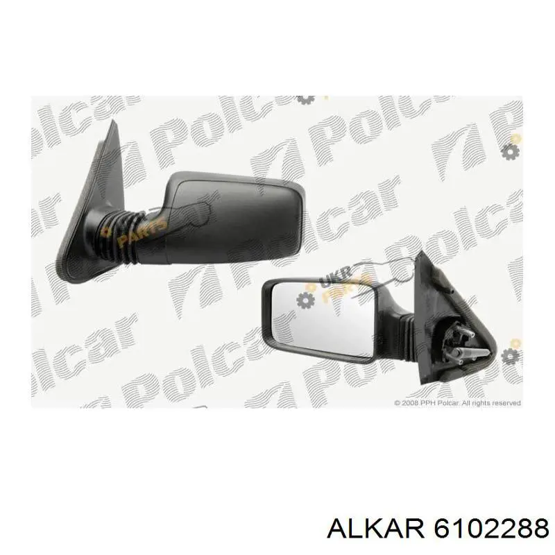 Купити 8148J2 Peugeot/Citroen Дзеркало праве