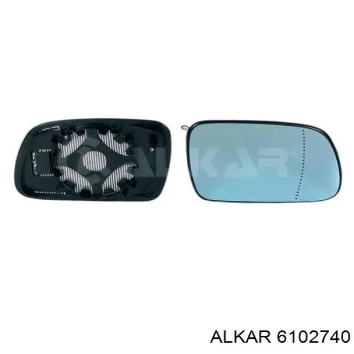 Праве бічне дзеркало Alkar 6102740 ціна, від 68.58 USD