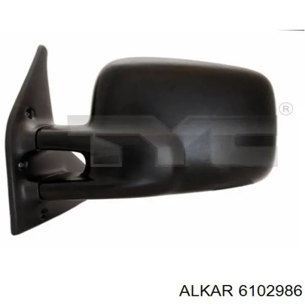 Праве бічне дзеркало Alkar 6102986 ціна, від 39.37 USD