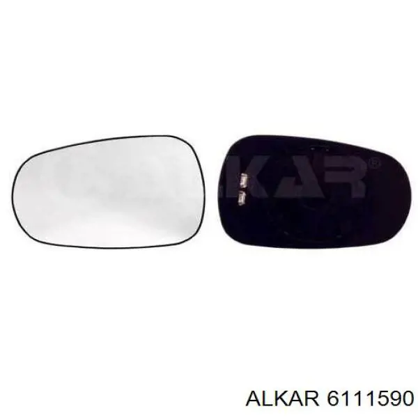 6111590 Alkar дзеркало заднього виду, ліве