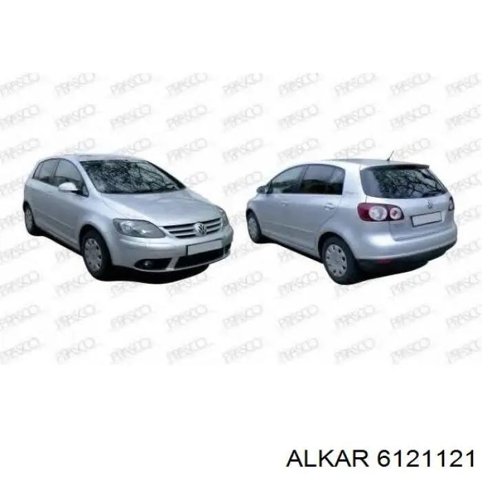 Ліве бічне дзеркало Alkar 6121121 ціна, від 99.60 USD