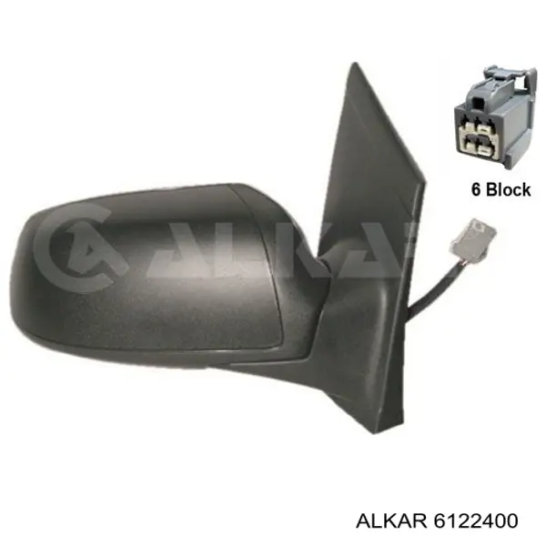 Купити Дзеркало праве Ford Focus II DA, HCP, DP