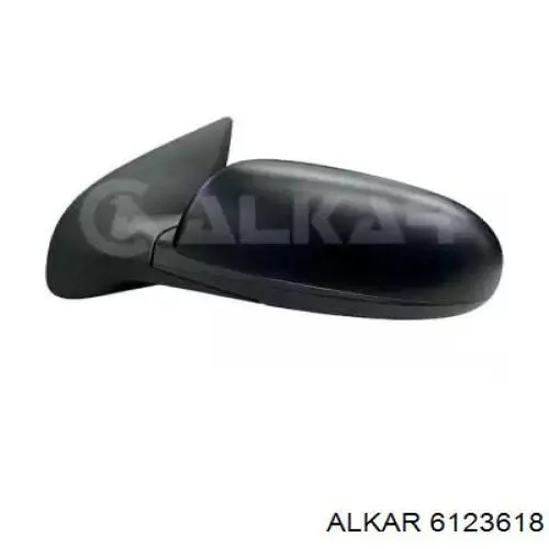 4017515S Polcar Дзеркало заднього виду, ліве