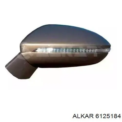 Ліве бічне дзеркало Polcar 95L1545M ціна, від 16.44 USD