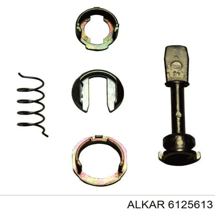 Ліве бокове дзеркало 6125613 Alkar