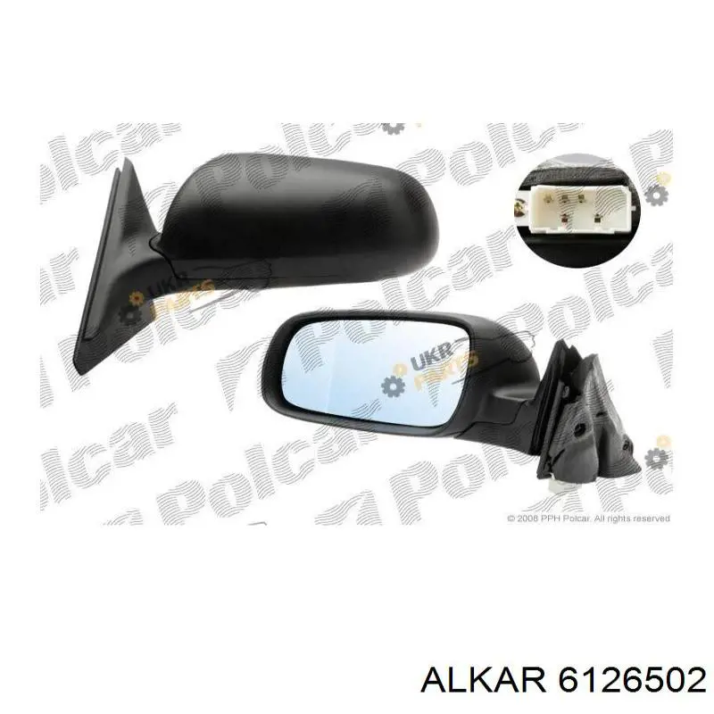 Дзеркало праве 6126502 Alkar