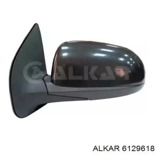 Ліве бічне дзеркало Polcar 4017515S ціна, від 73.20 USD