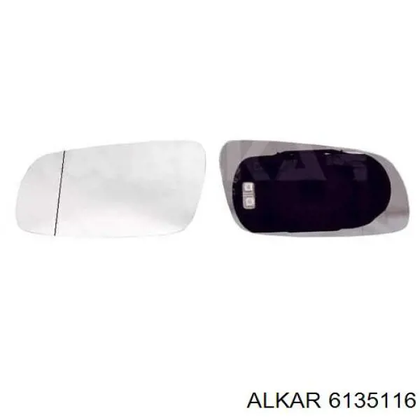 Купити 6135116 Alkar Бічне дзеркало заднього виду ліве