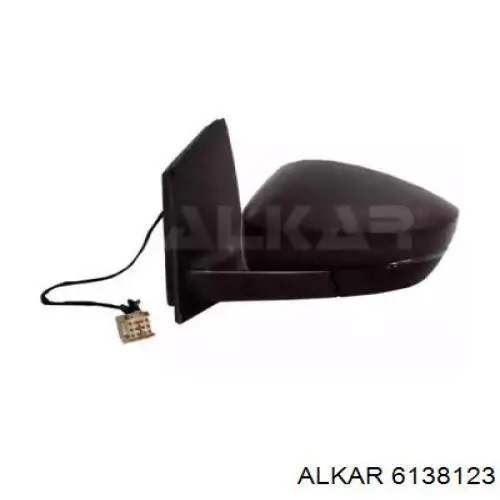 Купити 6138123 Alkar Корпус дзеркала заднього виду, правий