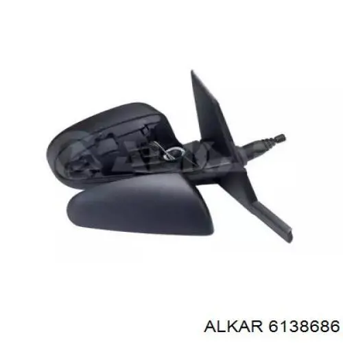 6138686 Alkar Праве дзеркало заднього виду