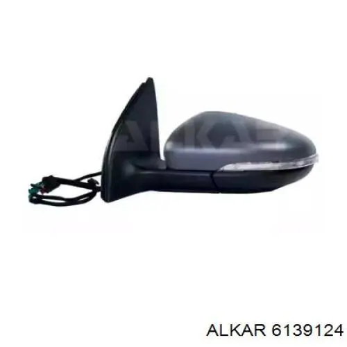 Купити 6139124 Alkar Бічне дзеркало заднього виду ліве