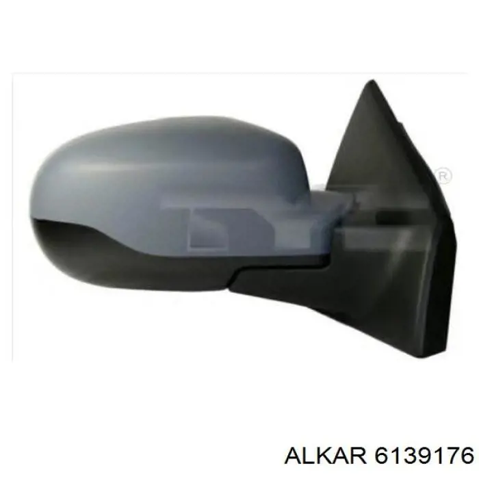6139176 Alkar Дзеркало заднього виду, ліве