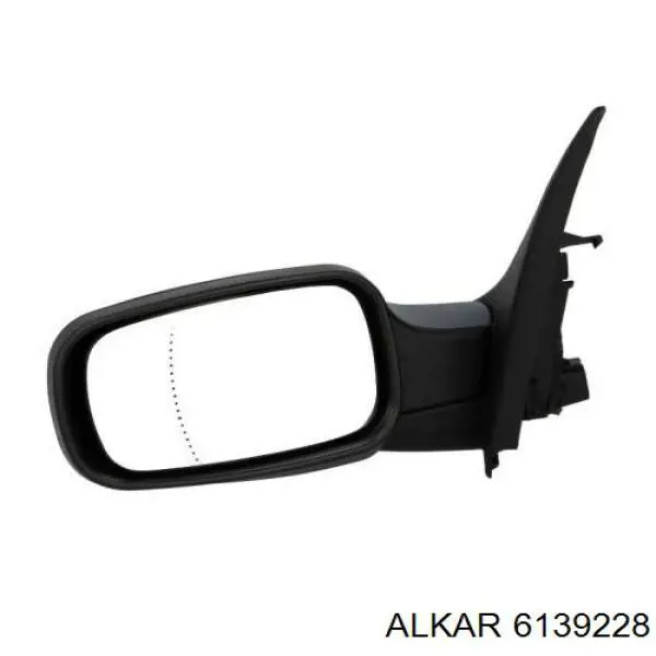 Ліве бічне дзеркало Alkar 6139228 ціна, від 35.84 USD